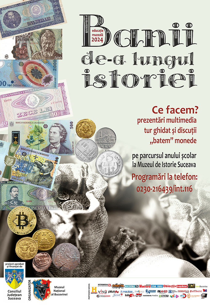 "Banii de-a lungul istoriei", educație muzeală la Muzeul Național al Bucovinei
