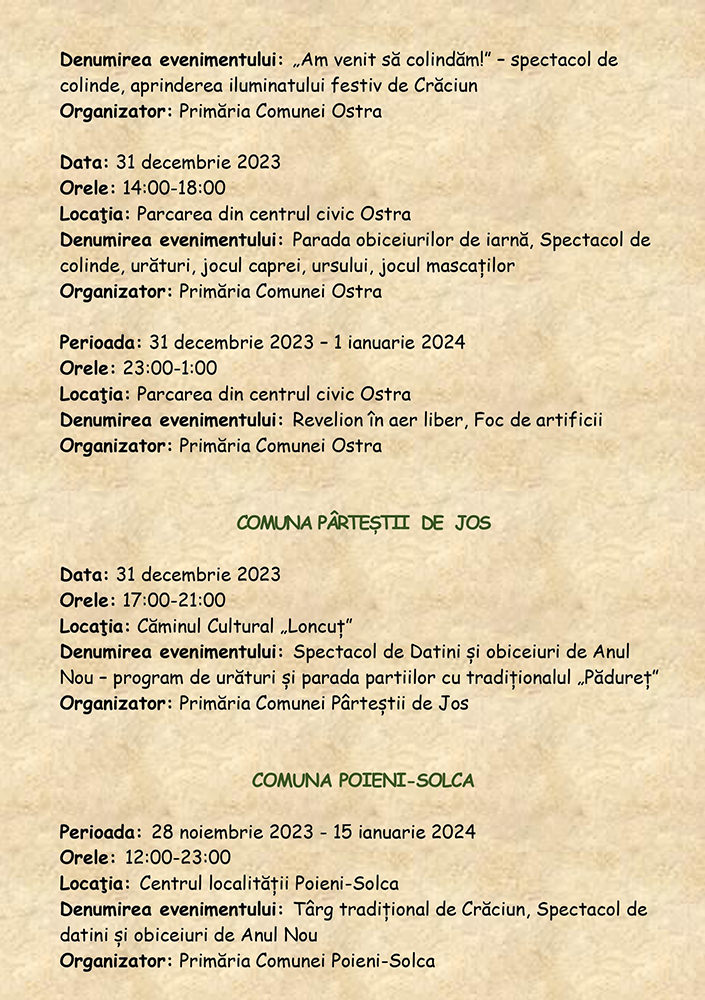 Crăciun în Bucovina (2023)