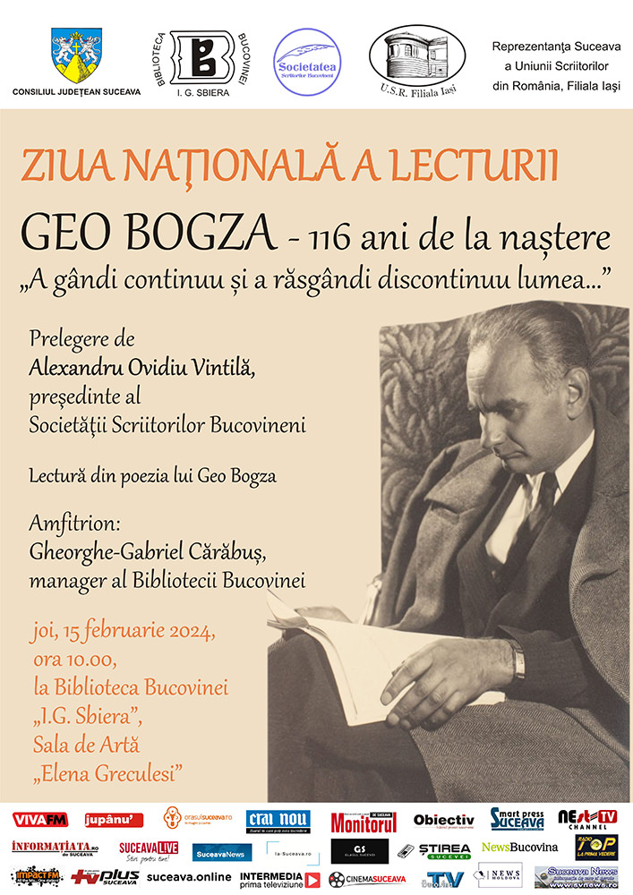 Geo Bogza - 116 ani de la naștere