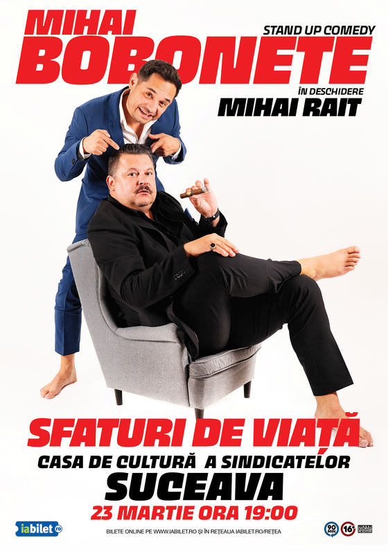 Stand-up comedy cu Mihai Bobonete si Mihai Rait