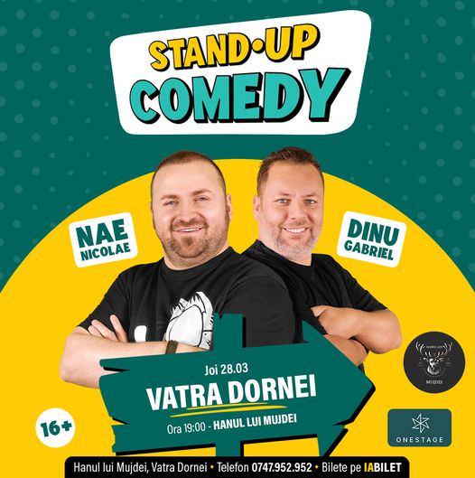 Stand-up comedy cu Nae Nicolae și Gabriel Dinu