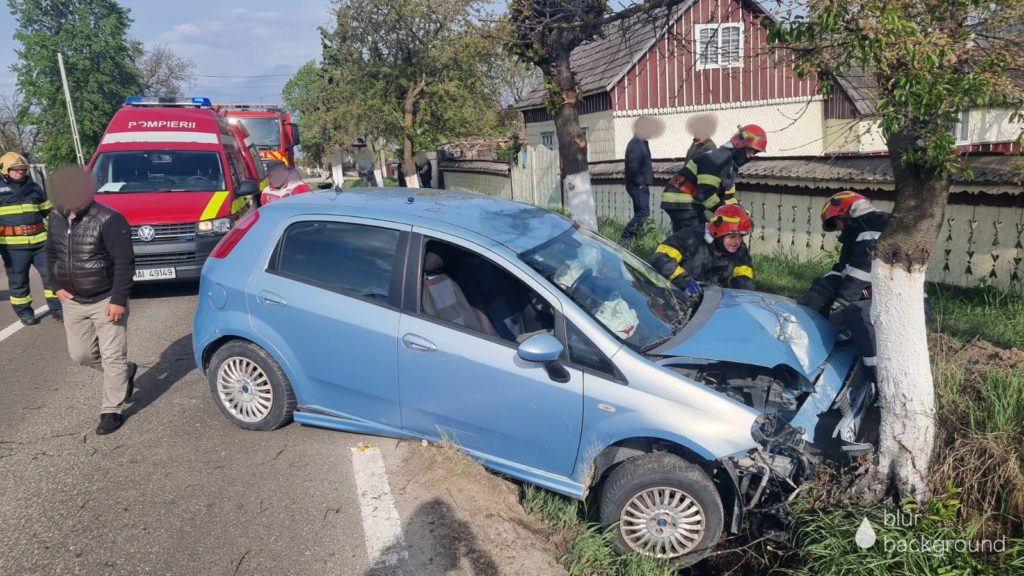 Accident rutier în localitatea Marginea