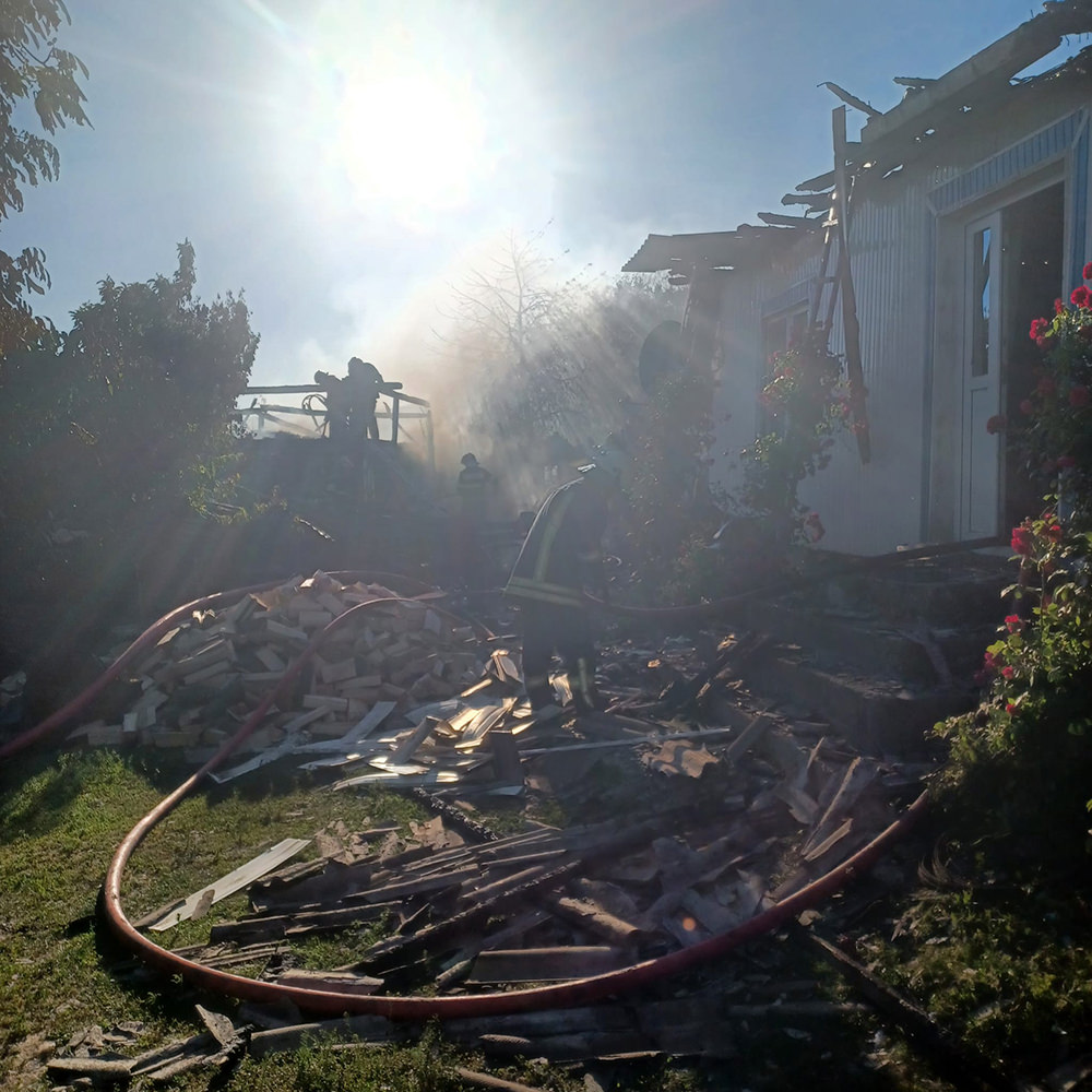 Incendiu la o gospodărie din satul Stăncuța
