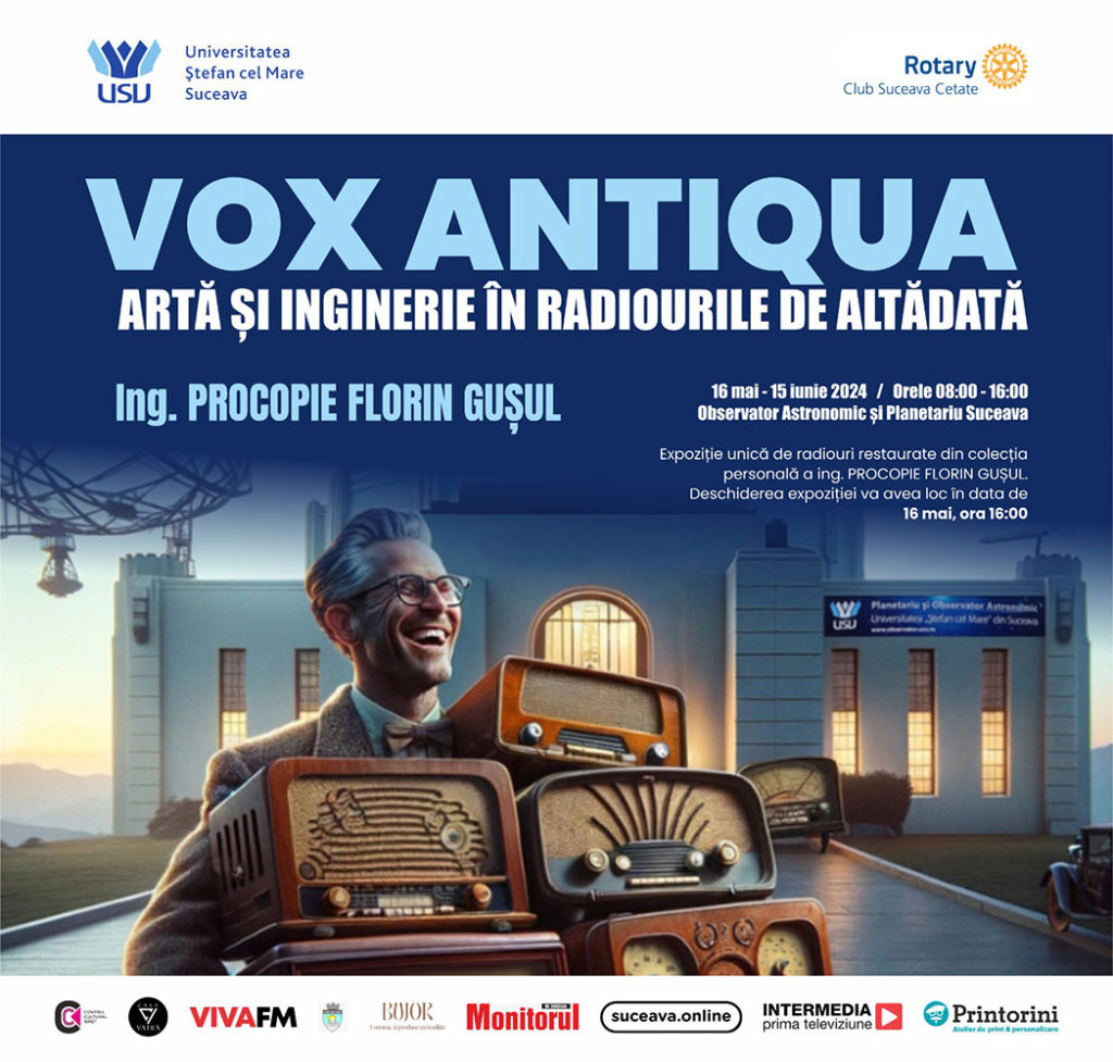 Vox Antiqua. Artă și inginerie în radiourile de altădată