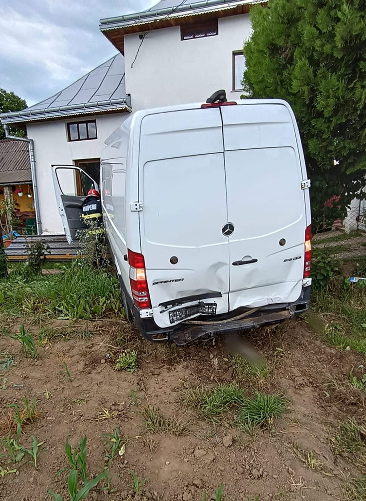 Accident rutier în localitatea Sucevița