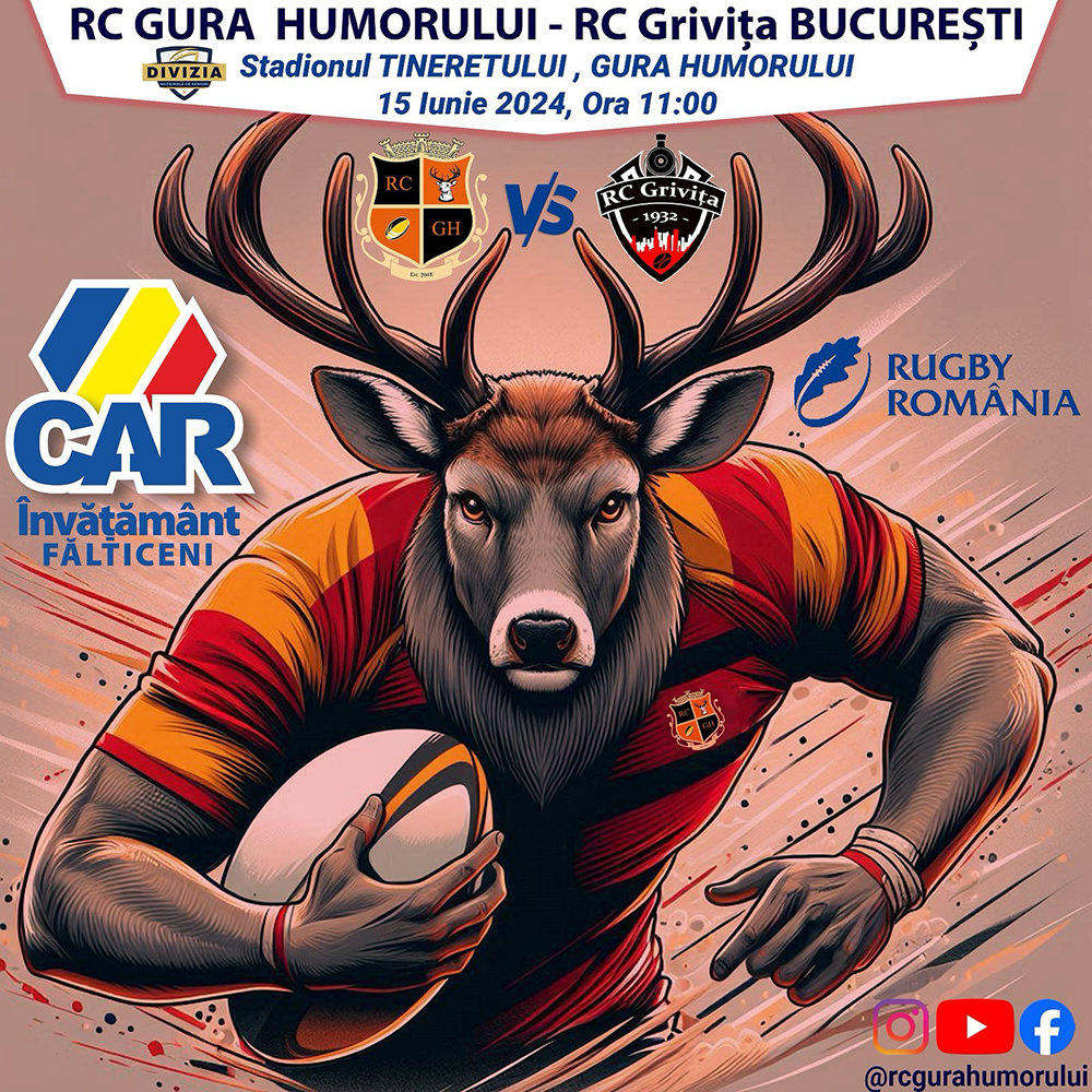 Rugby Club (RC) Gura Humorului - Rugby Club (RC) Grivița București