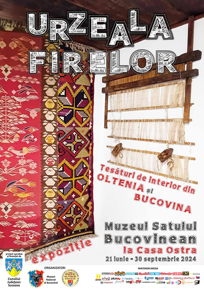 Urzeala Firelor - țesături de interior din Oltenia și Bucovina