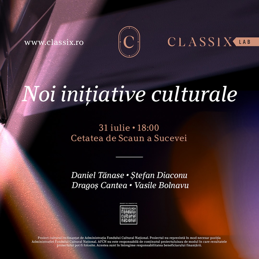 Noi inițiative culturale