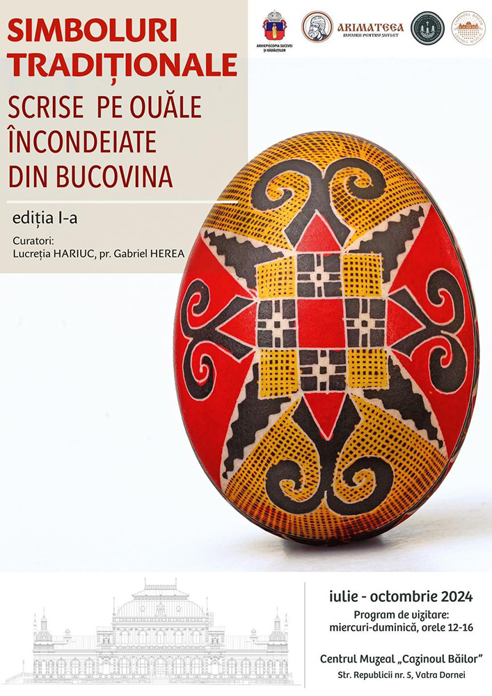 Simboluri tradiționale scrise pe ouăle încondeiate din Bucovina