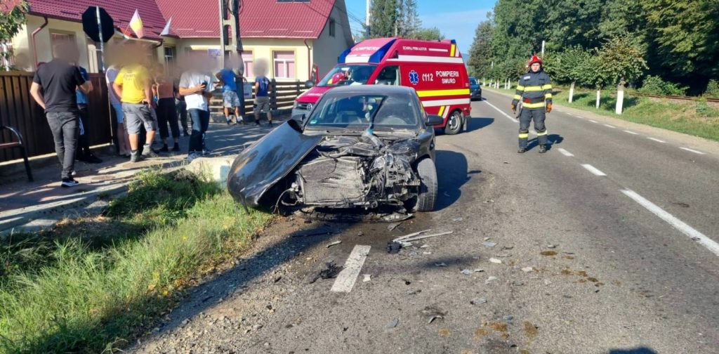 Accident rutier între două autovehicule în localitatea Vicovu de Jos