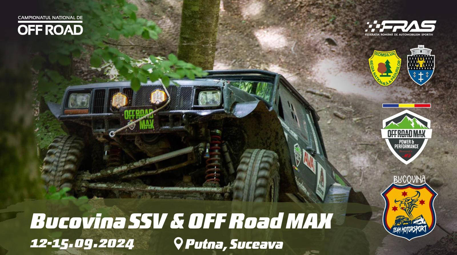 Campionatul Național de Off-Road - Bucovina SSV & Offroad Max (2024)