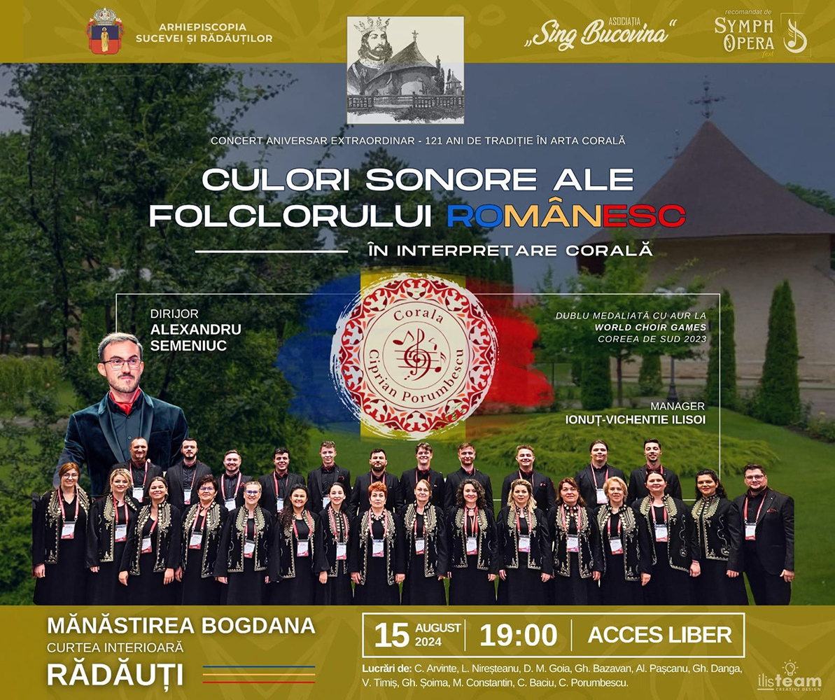 Culori sonore ale folclorului românesc în interpretare corală