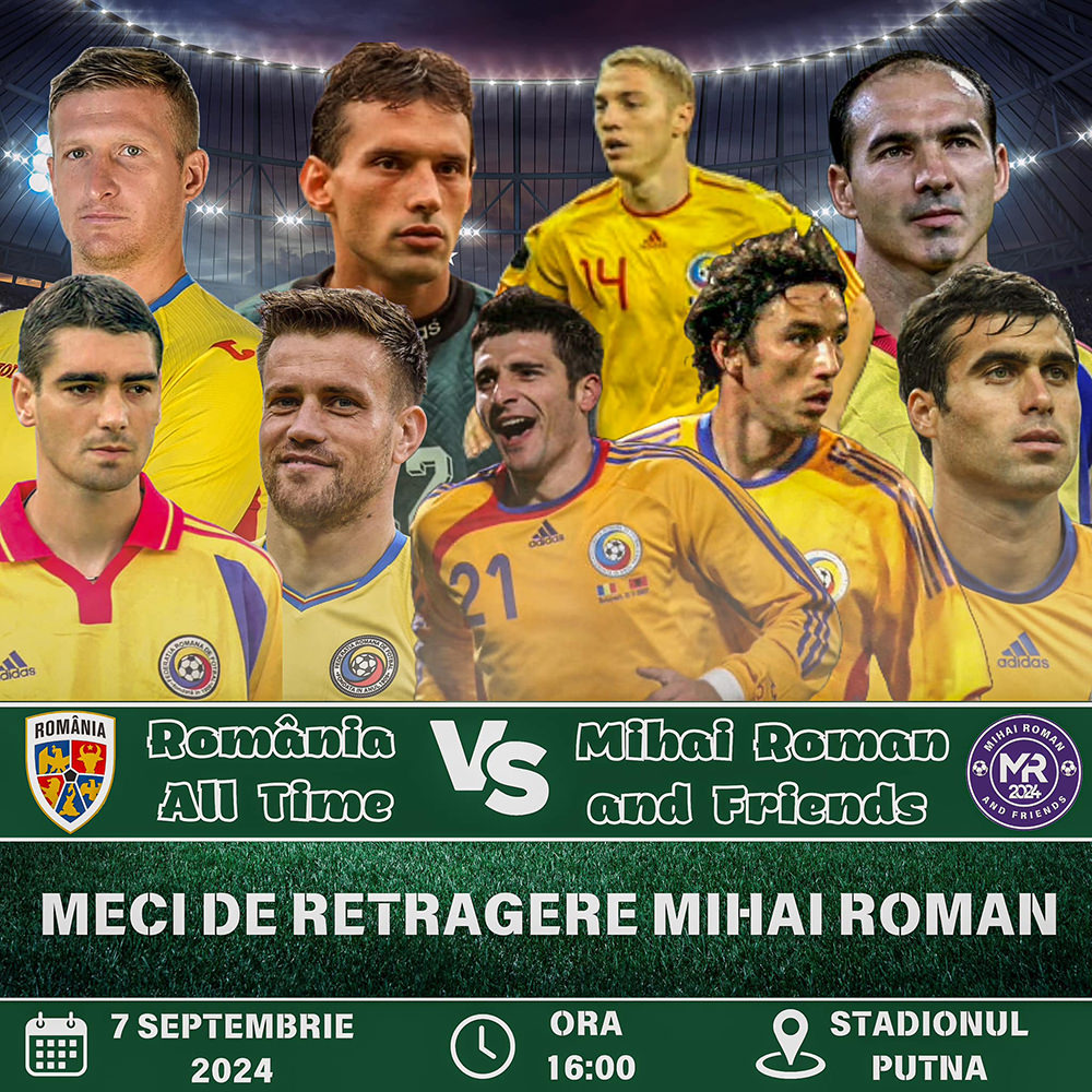 România All Time vs Mihai Roman and Friends