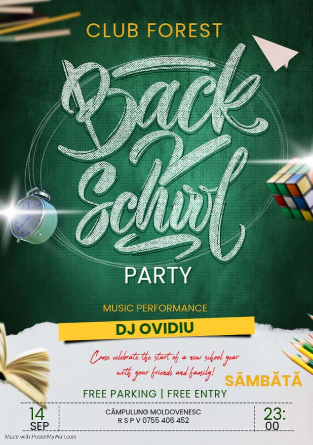 Back to School Party