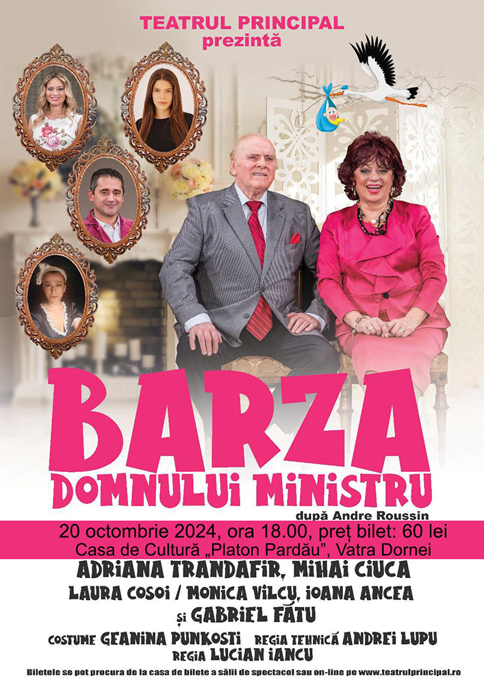 Barza domnului ministru