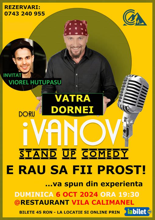 Stand-up comedy cu iVanov