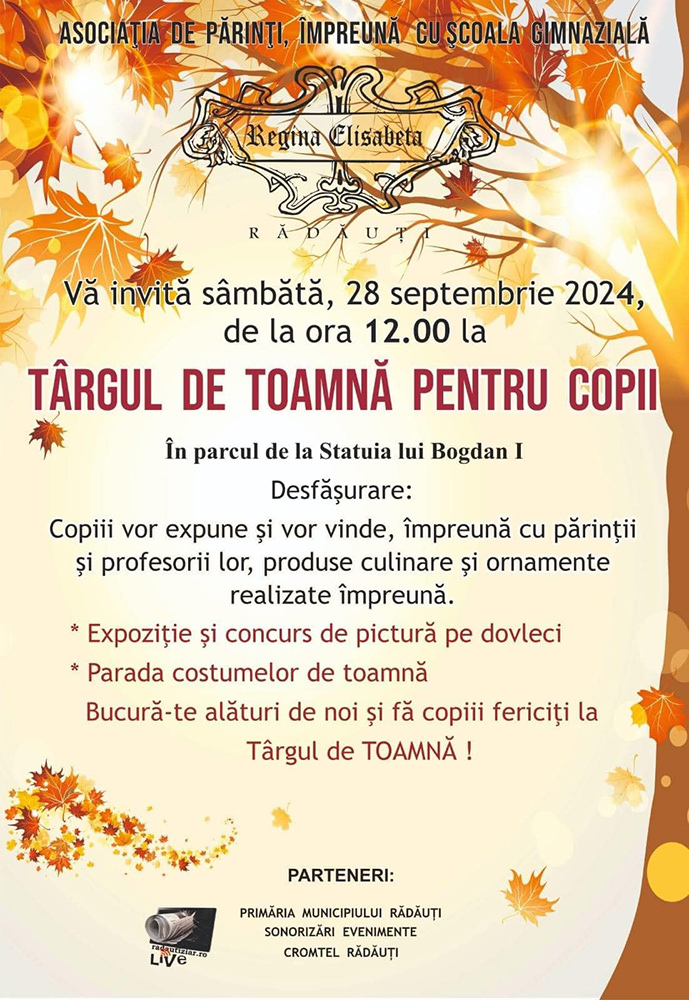 Târgul de Toamnă pentru Copii