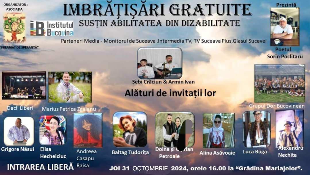 Îmbrățișări gratuite