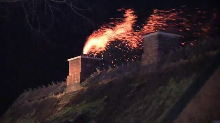 Incendii izbucnite din cauza coșurilor de fum