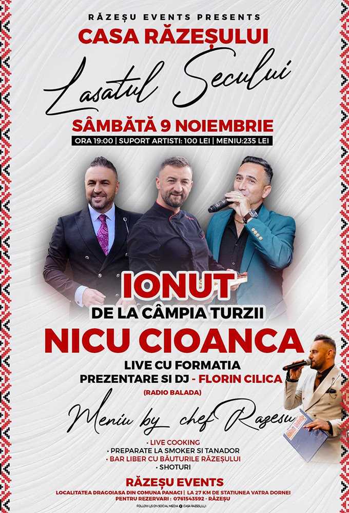 Ionuț de la Câmpia Turzii, Nicu Cioanca și Florin Cilica