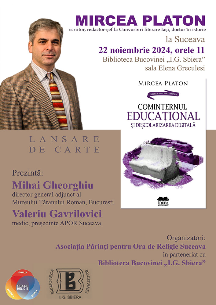 Mircea Platon - Cominternul educațional și deșcolarizarea digitală