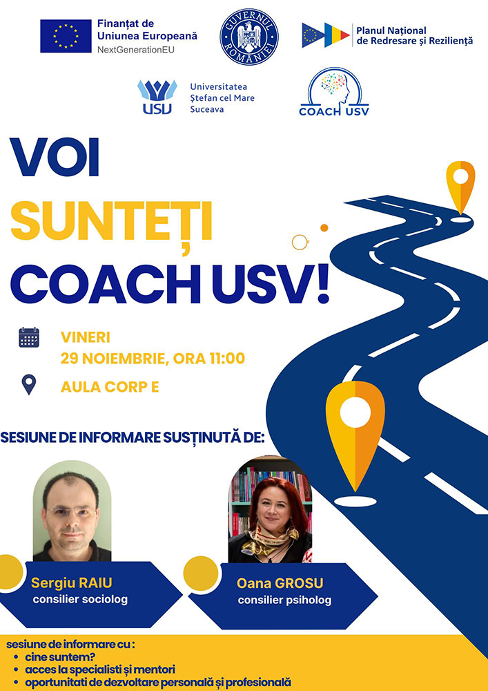 Voi sunteți Coach USV!