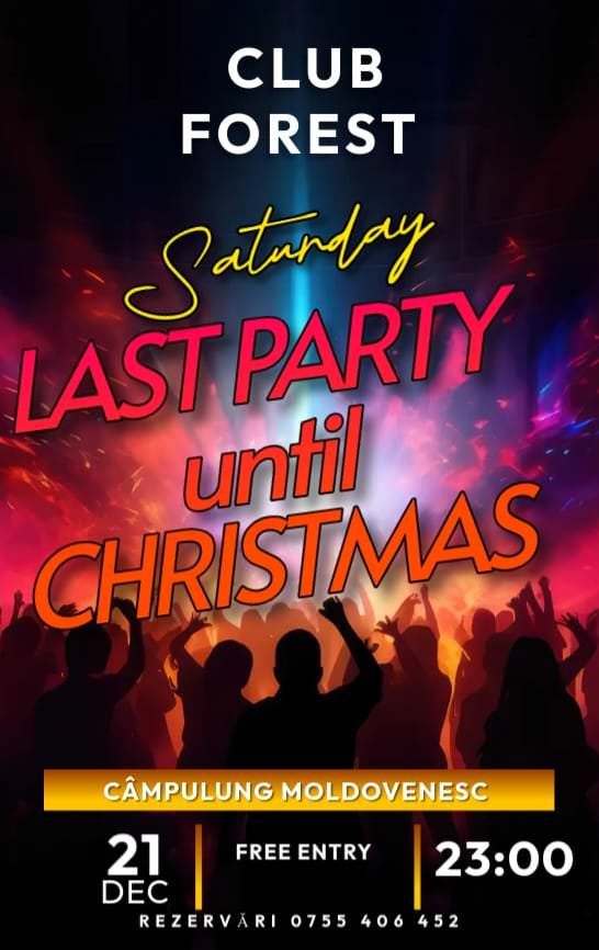 Last Party Until Christmas