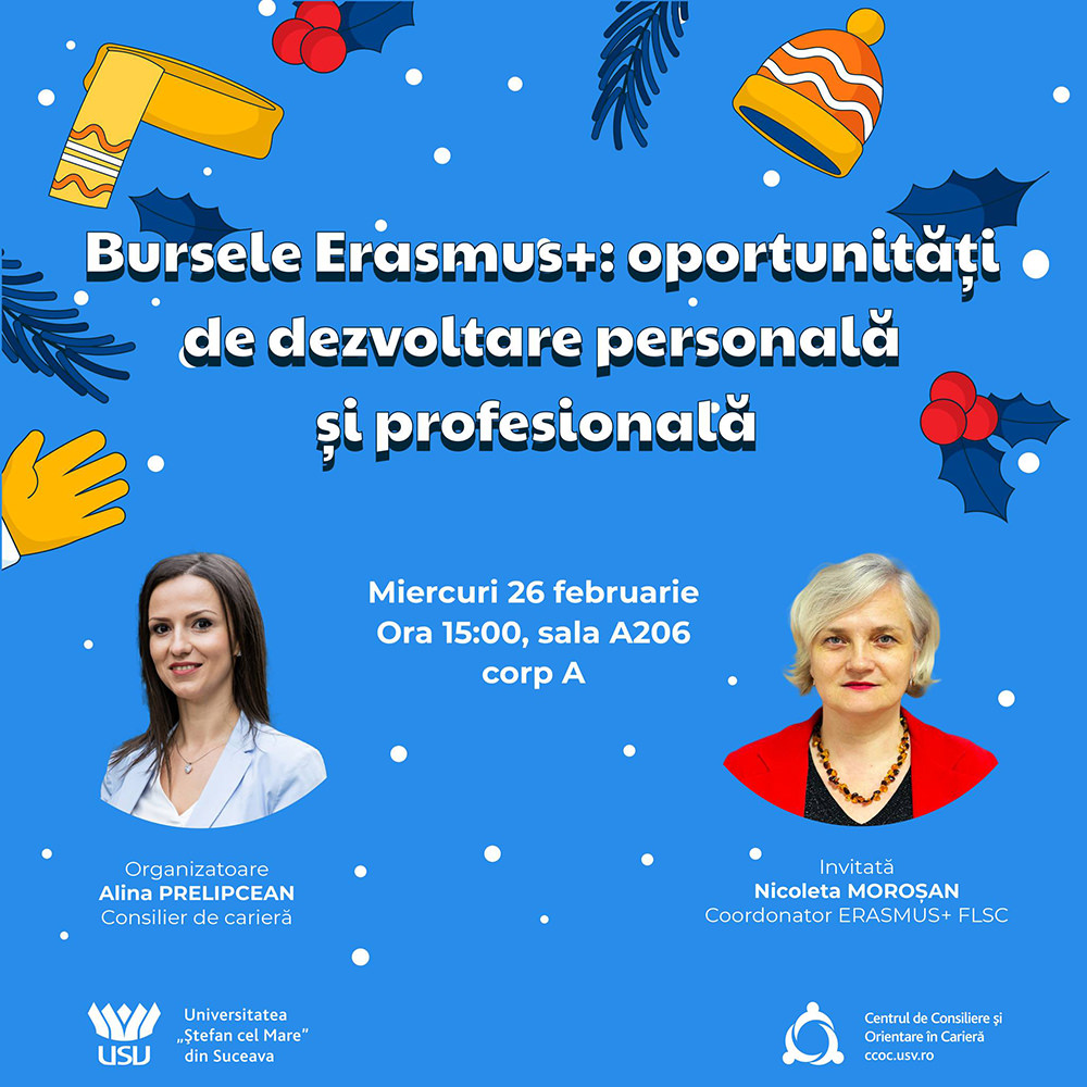 Bursele Erasmus+: oportunități de dezvoltare personală și profesională