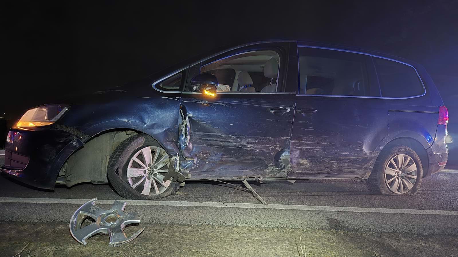 Coliziune între două autoturisme în localitatea Dănila