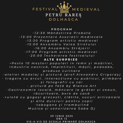 Festivalul Medieval Petru Rareș
