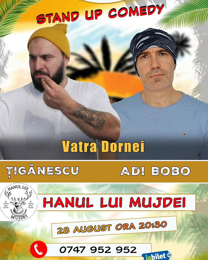 Stand-up comedy cu Adi Bobo și Ionuț Țigănescu