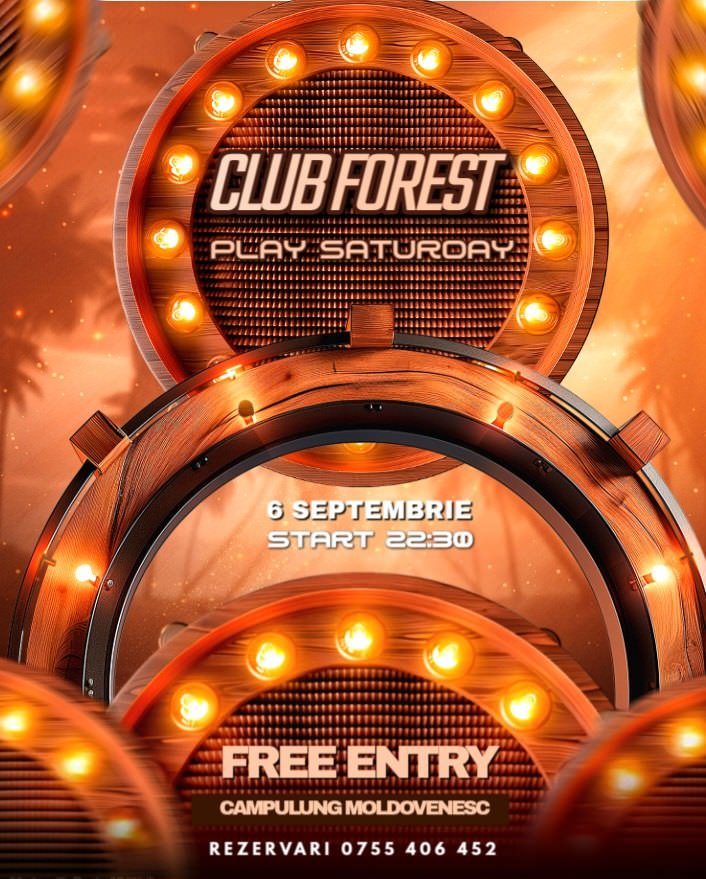 Club Forest Play Saturday
