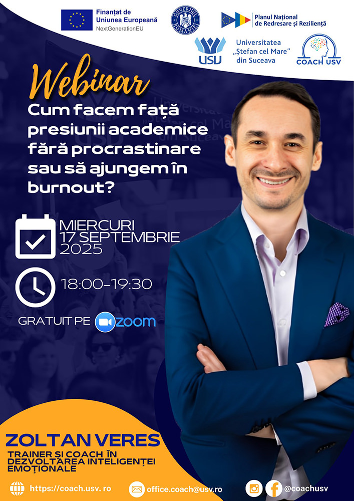 Cum facem față presiunii academice fără procrastinare sau să ajungem în burnout?