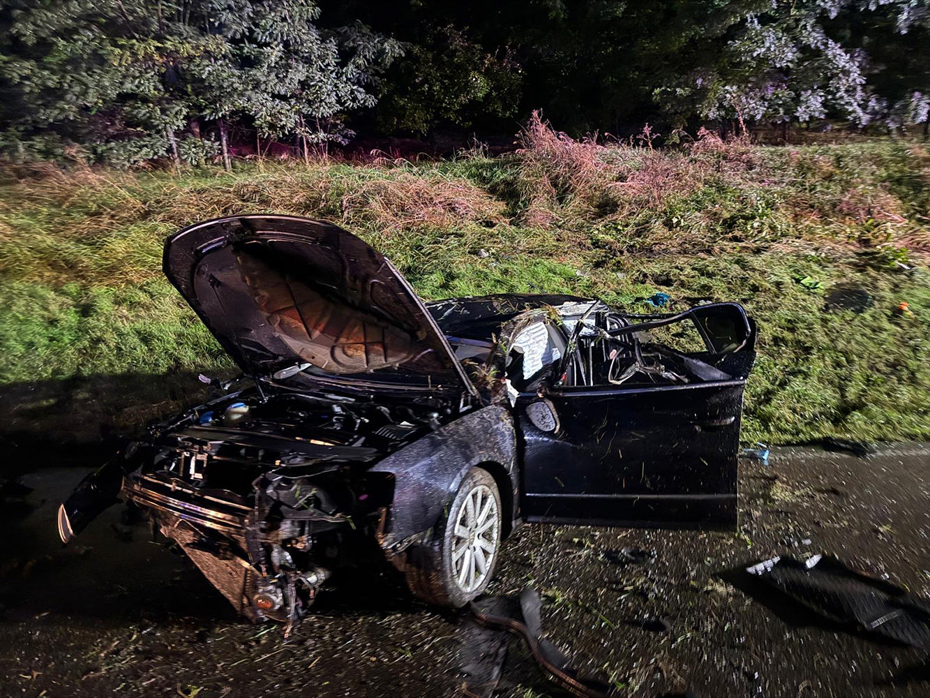 Șase persoane implicate într-un accident cu patru mașini la Cumpărătura