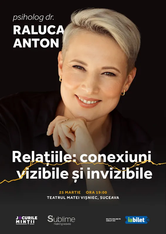 Raluca Anton - Relațiile: conexiuni vizibile și invizibile