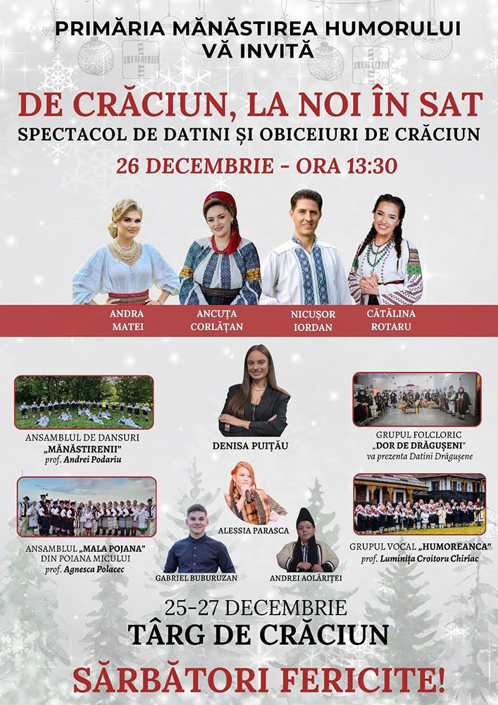 De Crăciun, la noi în sat