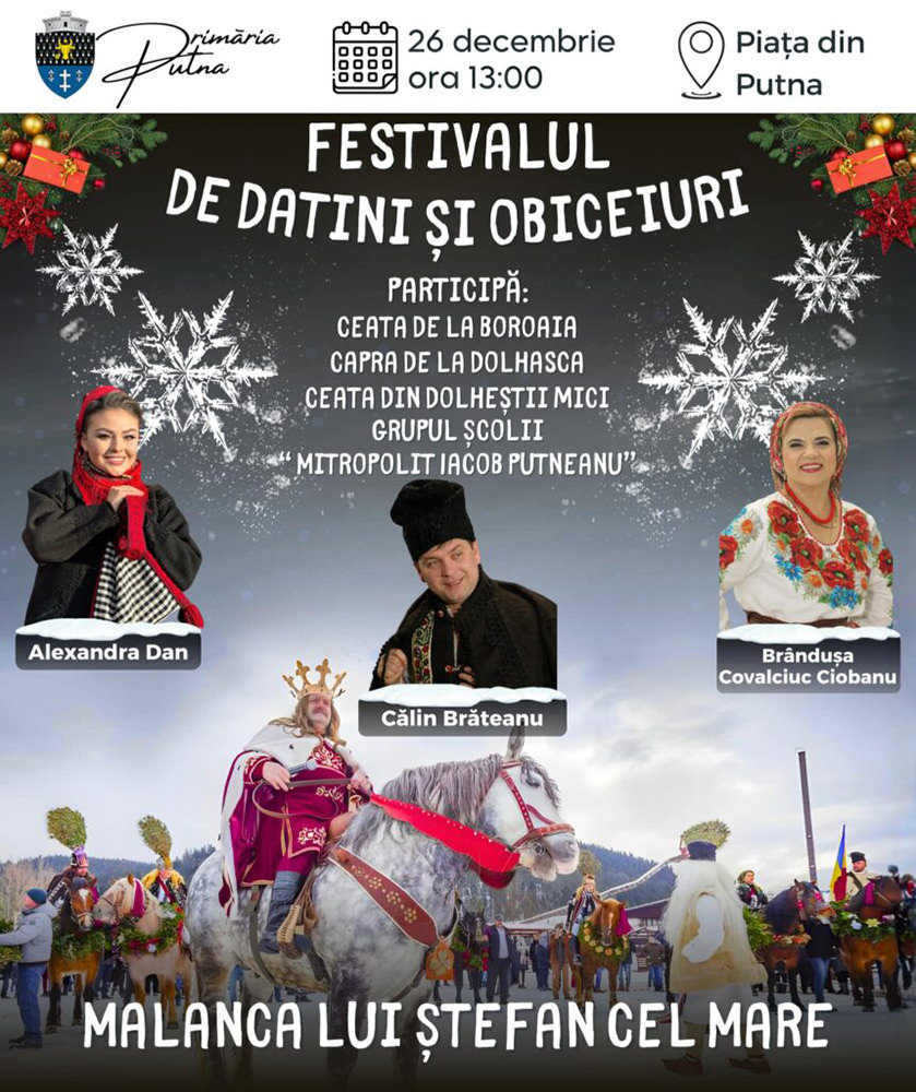 Festivalul de Datini și Obiceiuri (2025) - Putna