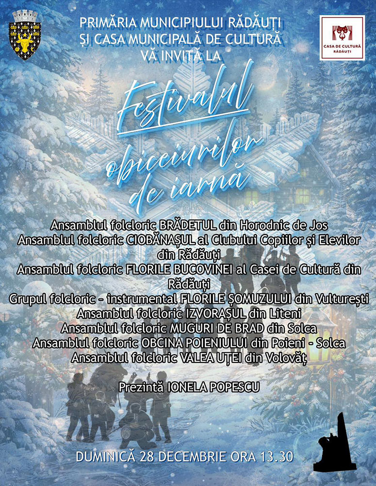 Festivalul obiceiurilor de iarnă (2025) (Rădăuți)