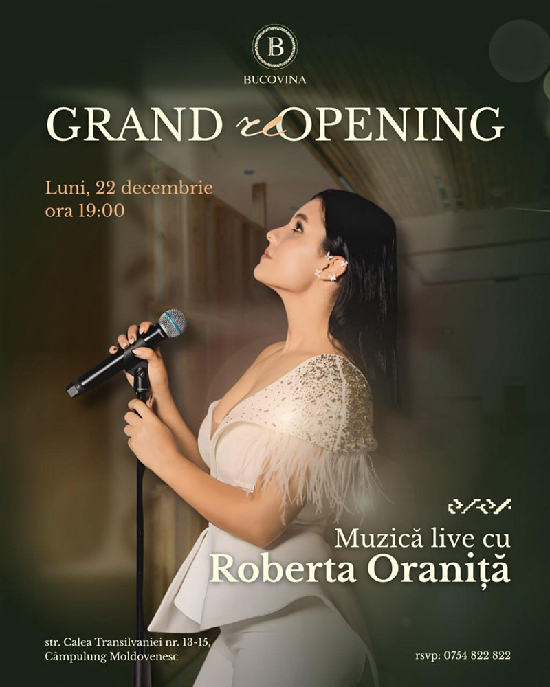 Restaurantul Bucovina (Câmpulung Moldovenesc) - grand reopening