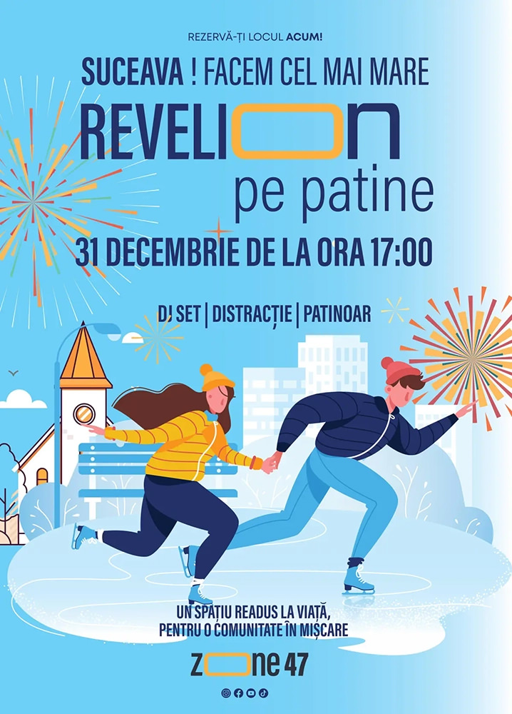 Revelionul pe patine