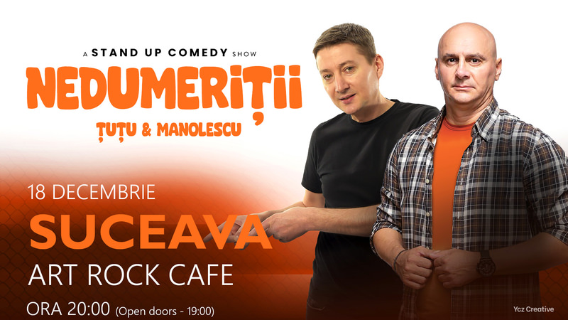 Stand-up comedy cu Dan Țuțu și Cristi Manolescu