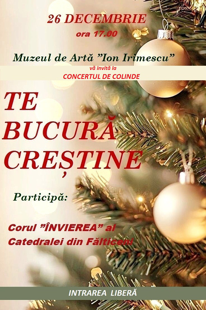 Te bucură, creștine