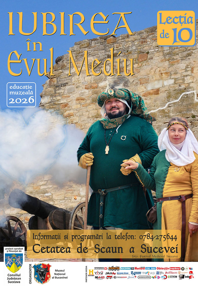 Cetatea de Scaun a Sucevei e închisă pentru lucrări, dar lecțiile de istorie continuă