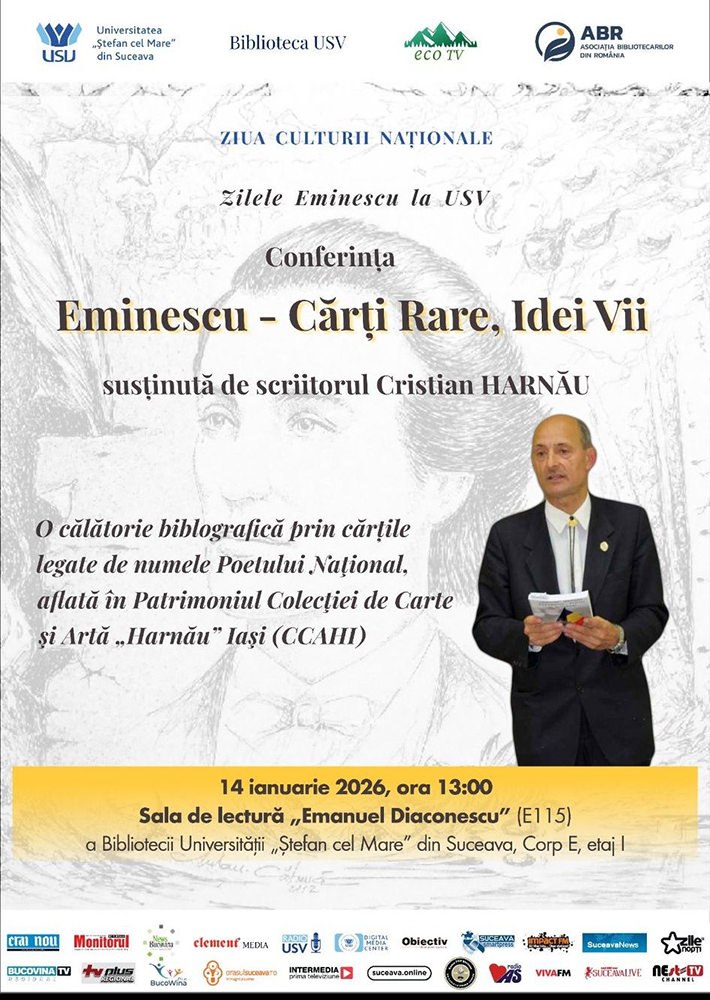 Eminescu - cărți rare, idei vii