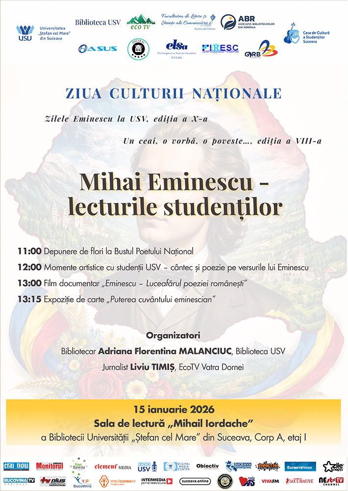 Mihai Eminescu - lecturile studenților