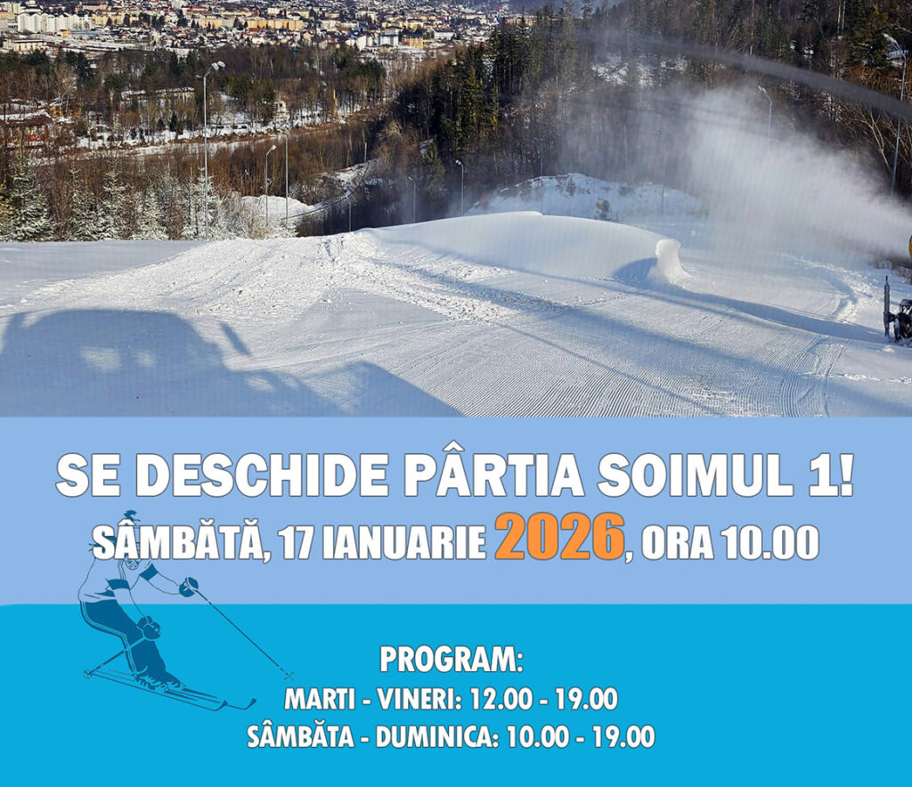 Pârtia Șoimul din Gura Humorului se deschide oficial pentru pasionații de schi în acest weekend