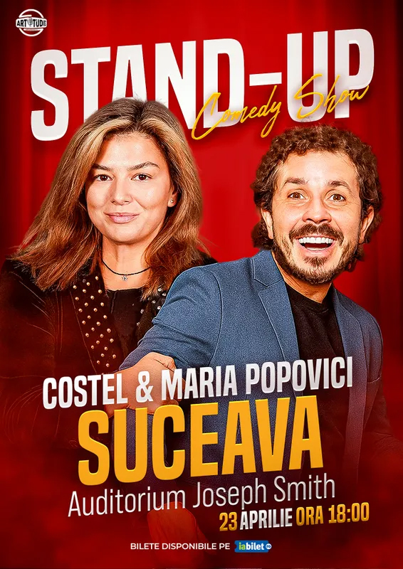 Stand-up comedy cu Maria Popovici și Costel