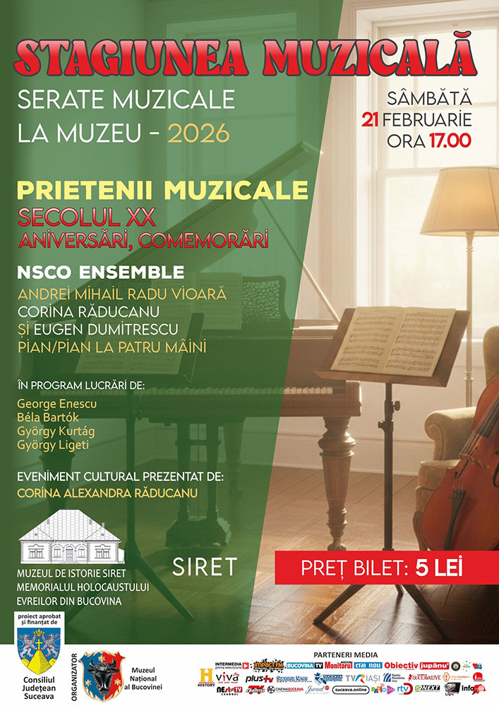 Serate muzicale la muzeu