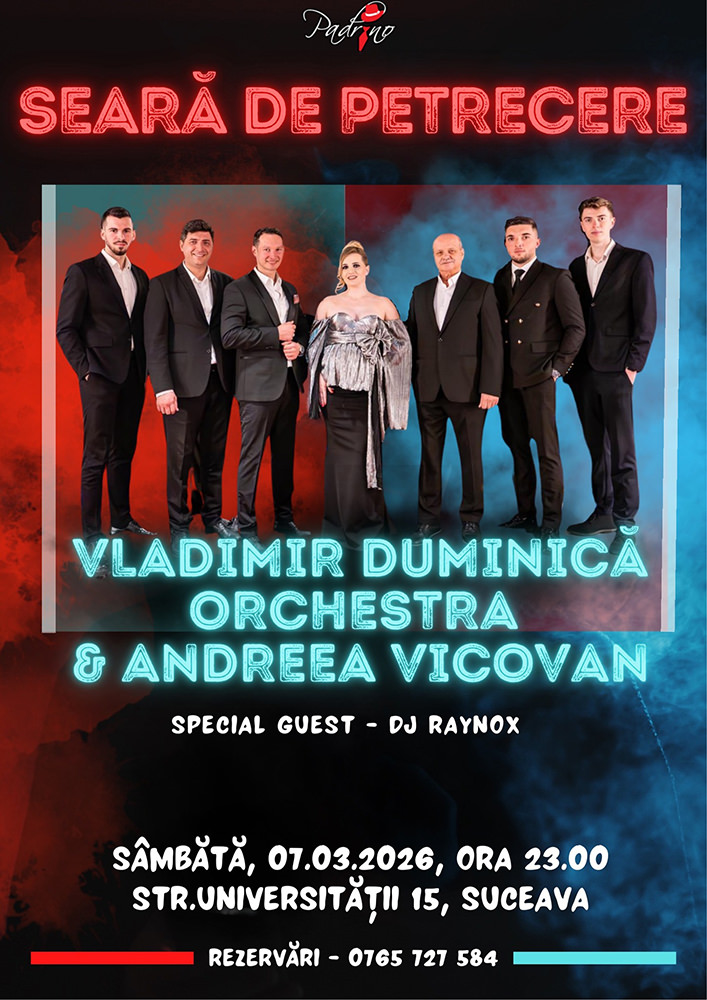 Vladimir Duminică Orchestra, Andreea Vicovan și Raynox