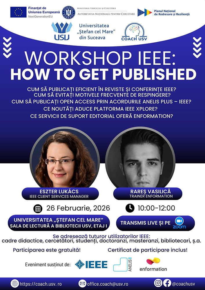 Workshop IEEE: How to Get Published
